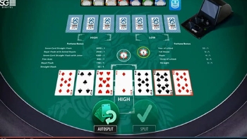 7 Card Stud online póker játék