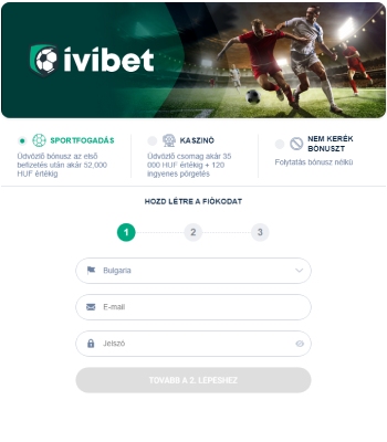 ivibet. com - Regisztráció