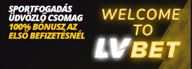 LVBET üdvözlő bónusz